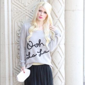Lauren Conrad Ooh La La sweater size S
